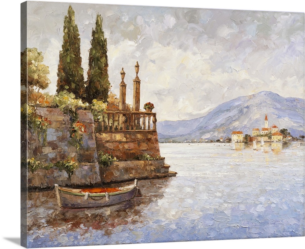 Evening Light On Lake Como