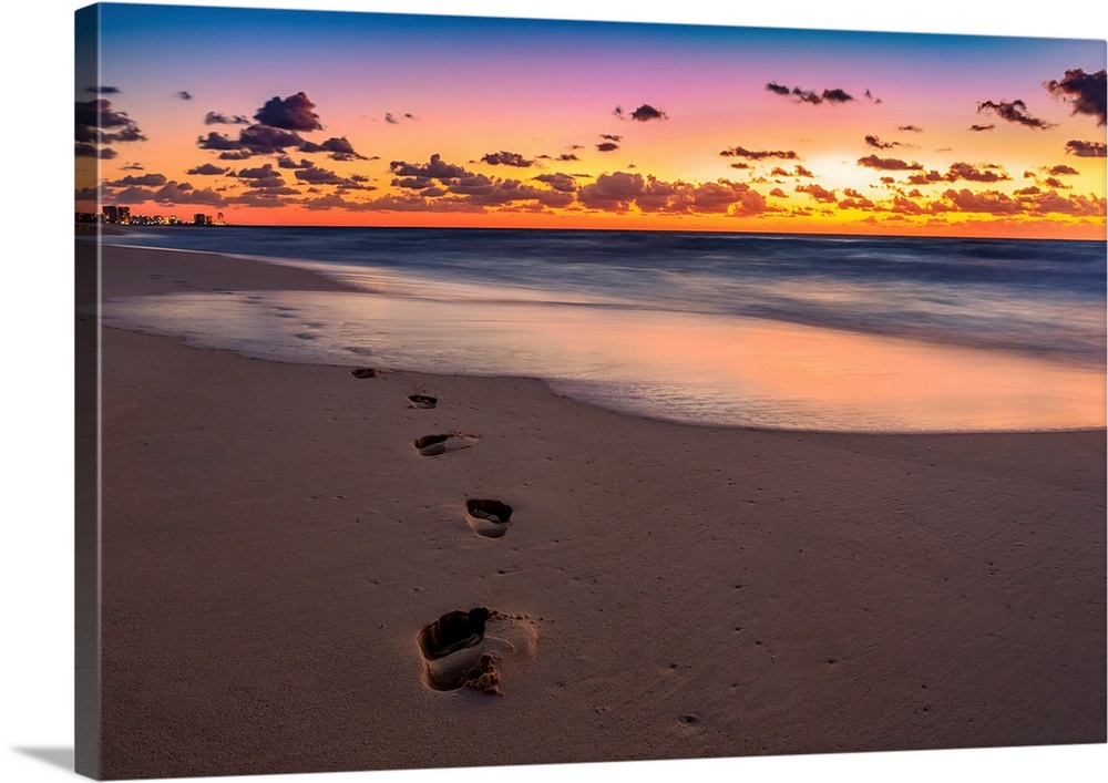 Footsteps At Sunrise