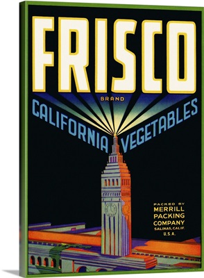 Frisco Brand California Vegetables