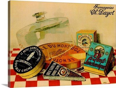 Fromages - Vintage Cheese Advertisement