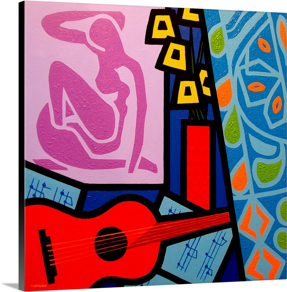 Homage To Matisse 11, guitar, music