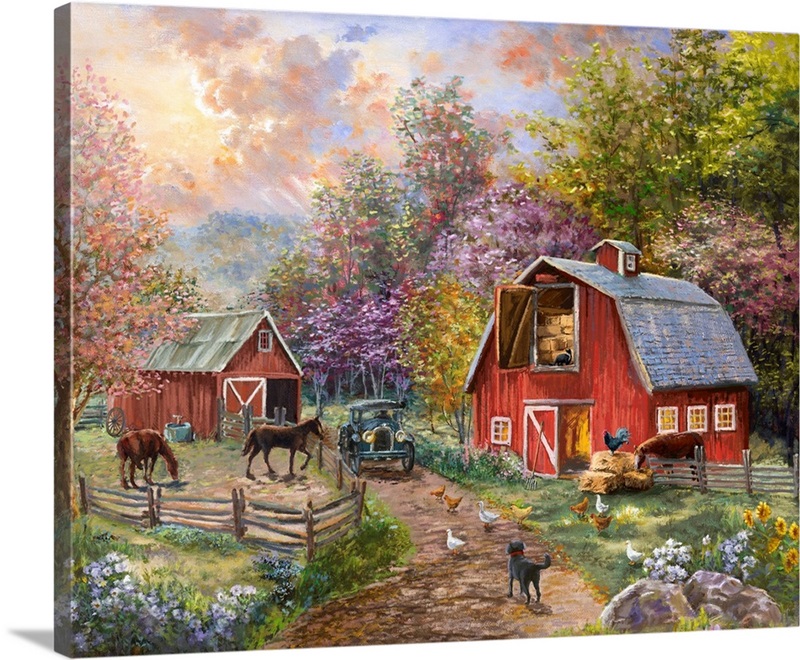 Horse Farm Glen | Great Big Canvas