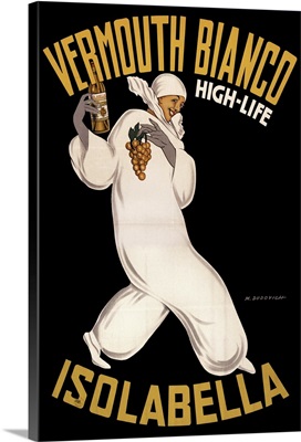 Isolabella Vermouth Bianco - Vintage Wine Advertisement