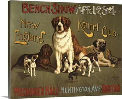 Kennel Club - Vintage Dog Show Advertisement