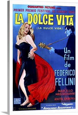 La Dolce Vita - Vintage Movie Poster