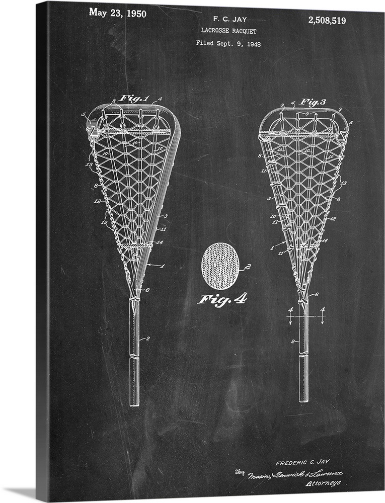 Lacrosse Stick Wall Art, Canvas Prints, Framed Prints, Wall Peels Great Big Canvas