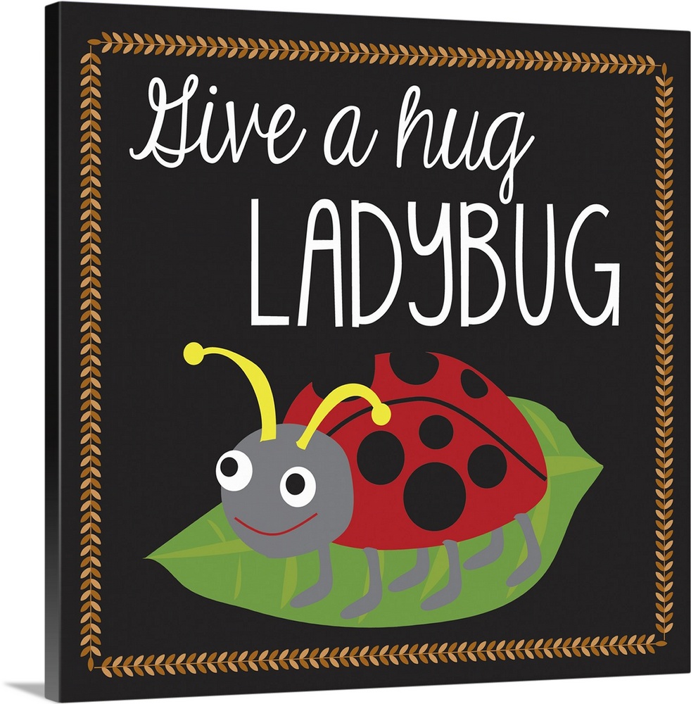 Give a hug Ladybug, juvenile