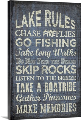 Lake Rules
