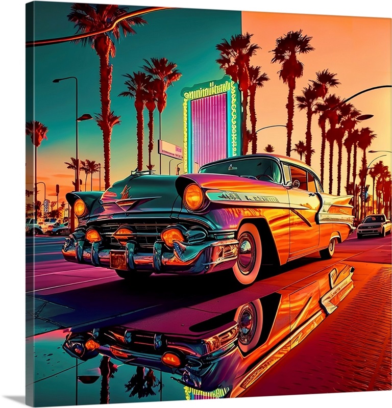 Las Vegas Strip Cadillac 15 | Great Big Canvas