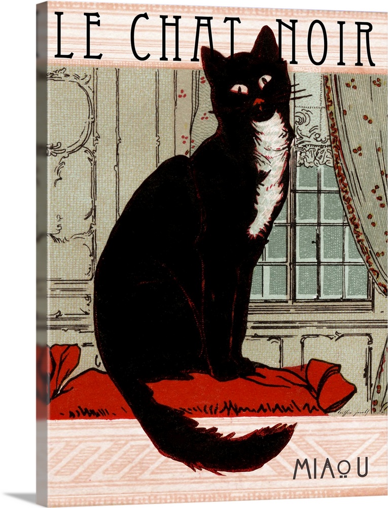 Le Chat Noir - Vintage Advertisement