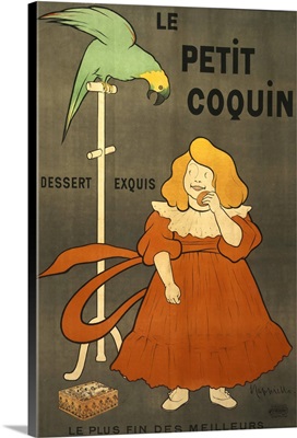 Le Petit Coquin - Vintage Biscuit Advertisement