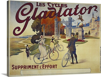 Les Cycles Gladiator - Vintage Bicycle Advertisement