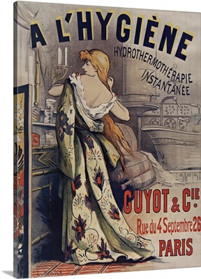 L'Hygiene Hydrothermotherapie - Vintage Advertisement
