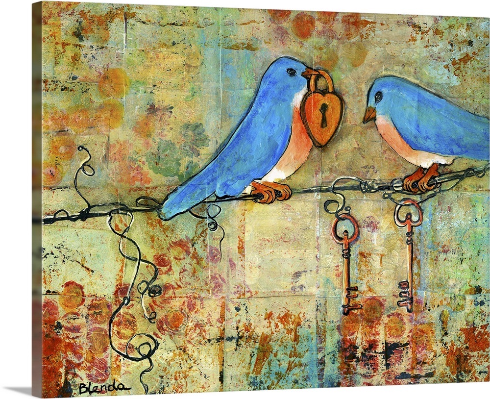 Love Lock Wall Art, Canvas Prints, Framed Prints, Wall Peels Great