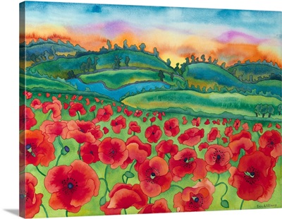 Magical Poppy Field