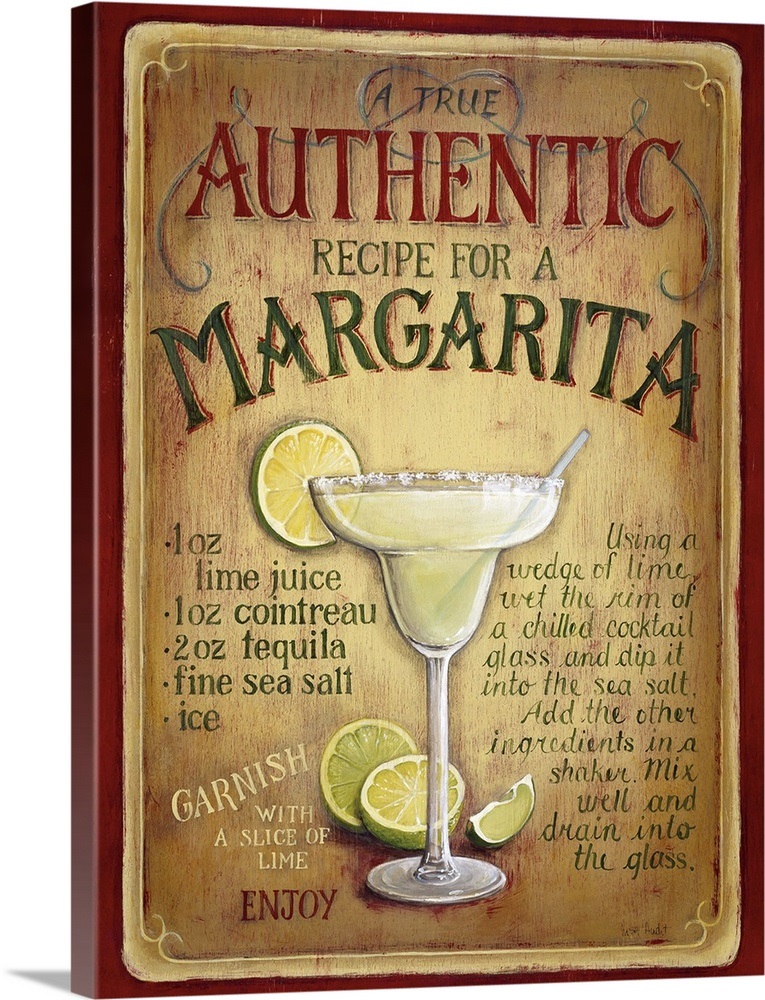 Margarita Wall Art, Canvas Prints, Framed Prints, Wall Peels Great