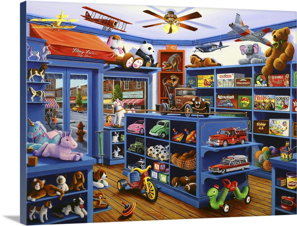 Mary Lee's Toy Store Wall Art, Canvas Prints, Framed Prints, Wall Peels |  Great Big Canvas