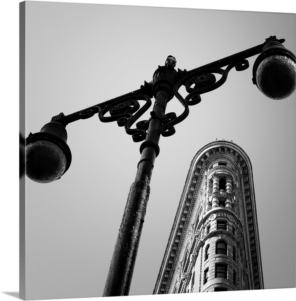 NYC Flat Iron, black and white photographyNew York