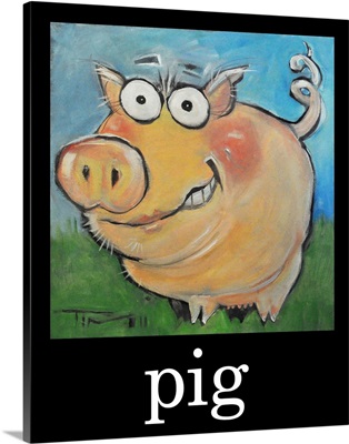 Pig Poster