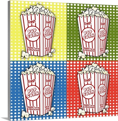 Popcorn Pop Art I