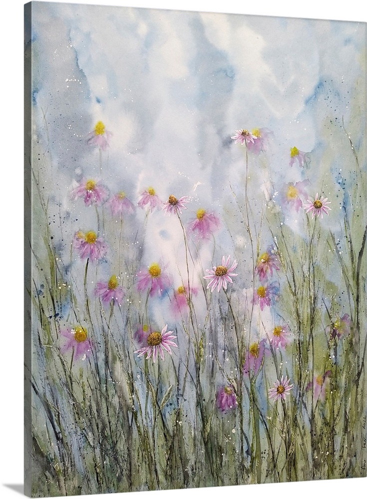 Purple Coneflowers IV