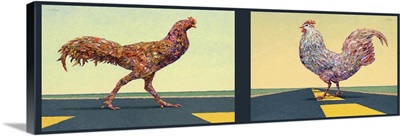 Road Chickens Diptych