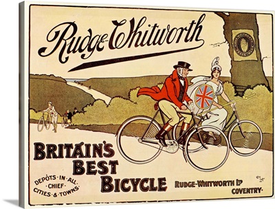 Rudge Whitworth Bicycles - Vintage Advertisement
