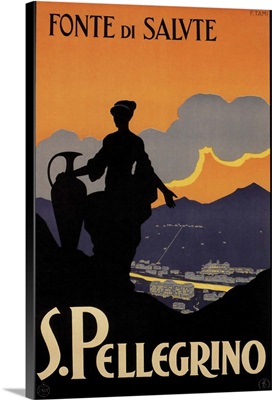 S. Pellegrino - Vintage Travel Advertisement