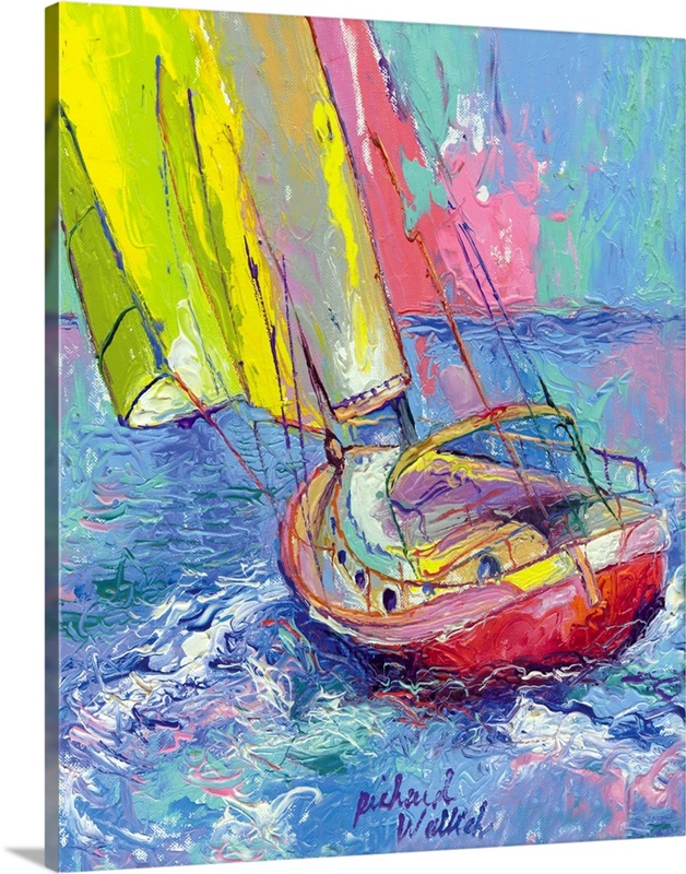 buy sailboat canvas art