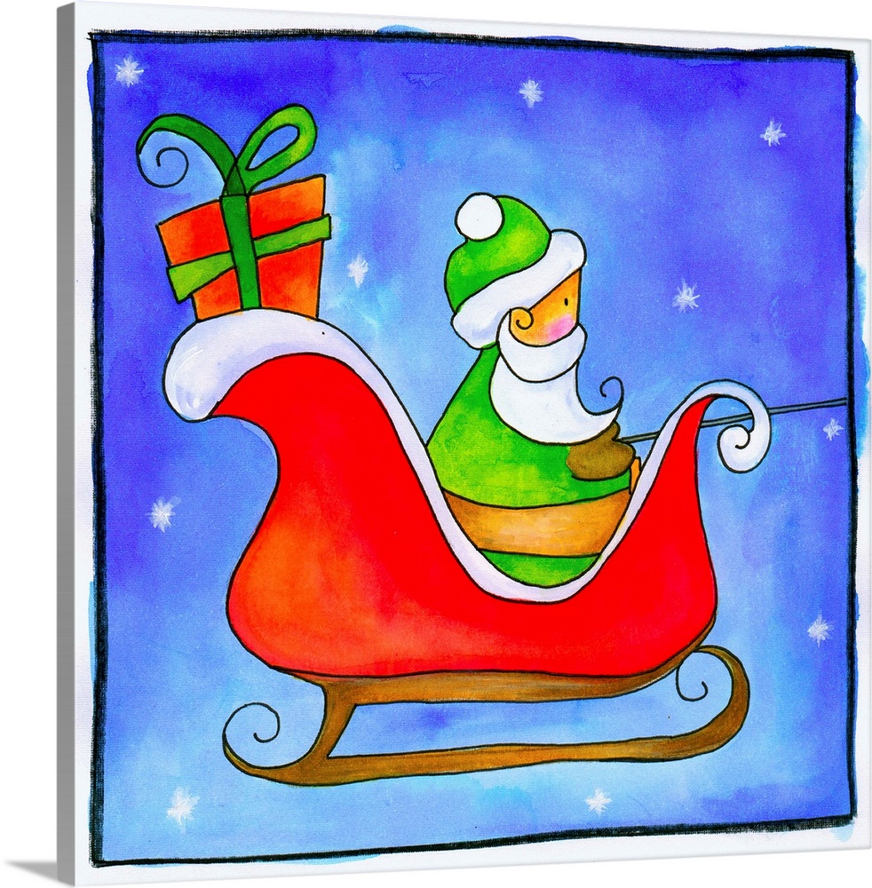 santa and his sleigh