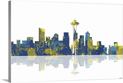 Seattle Washington Skyline I