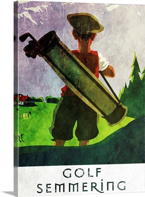 Sudbahn Hotel Golf - Vintage Advertisement