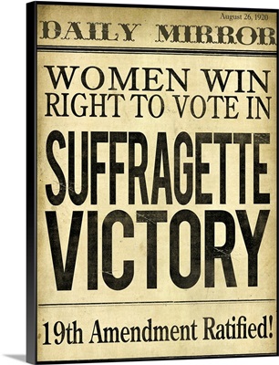 Suffragette Victory