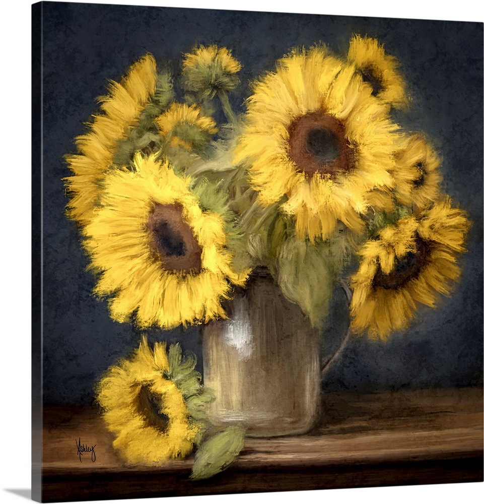 Sunflowers In Pitcher