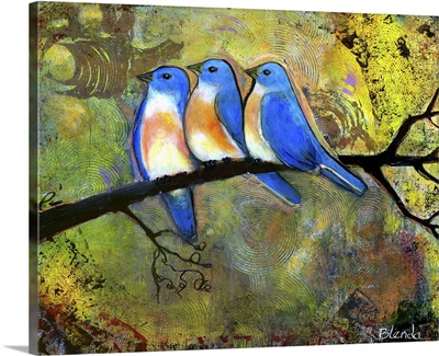 Three Little Bluebirds