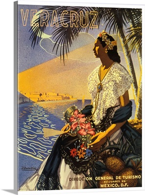 Veracruz - Vintage Travel Advertisement