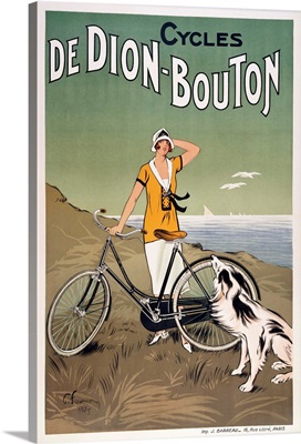 Vintage Advertising Poster - Cycles De Dion-Bouton