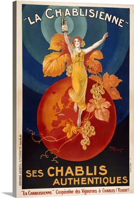 Vintage Advertising Poster - La Chablisienne