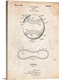 image thumbnail of Vintage Parchment Baseball Stitching Patent
