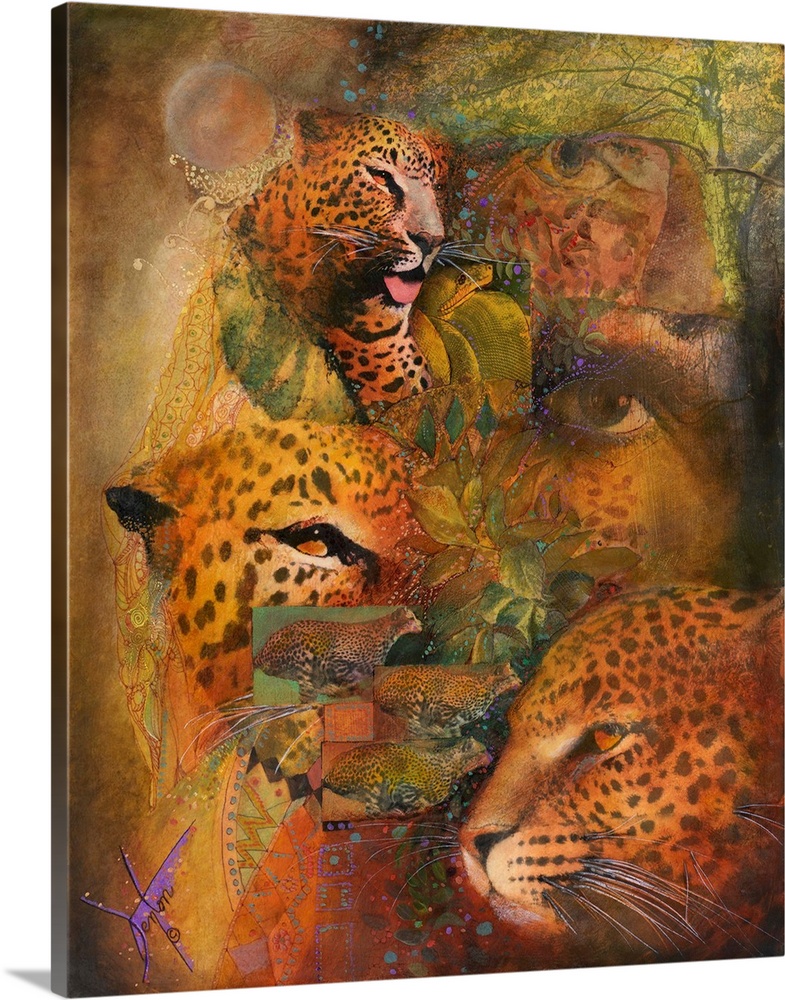 Leopard Wall Art & Canvas Prints | Leopard Panoramic Photos 