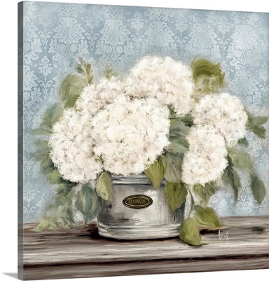White Hydrangeas