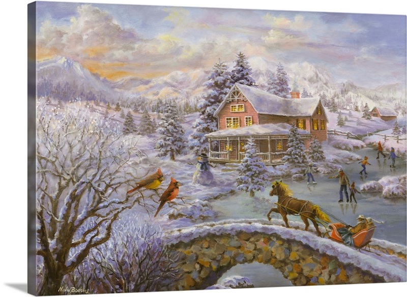 Winter Joy | Great Big Canvas