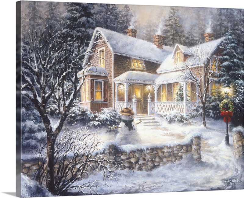 Winter's Welcome | Great Big Canvas