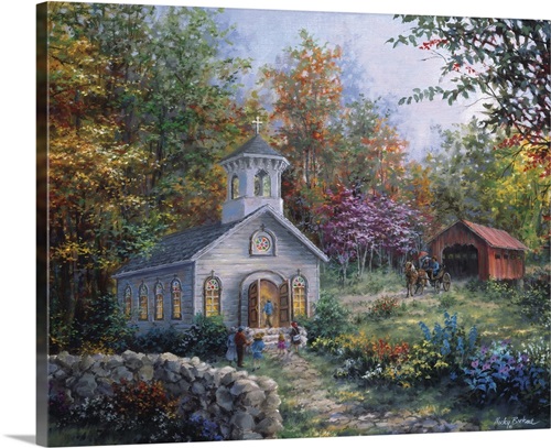 Worship In The Country Wall Art, Canvas Prints, Framed Prints, Wall ...