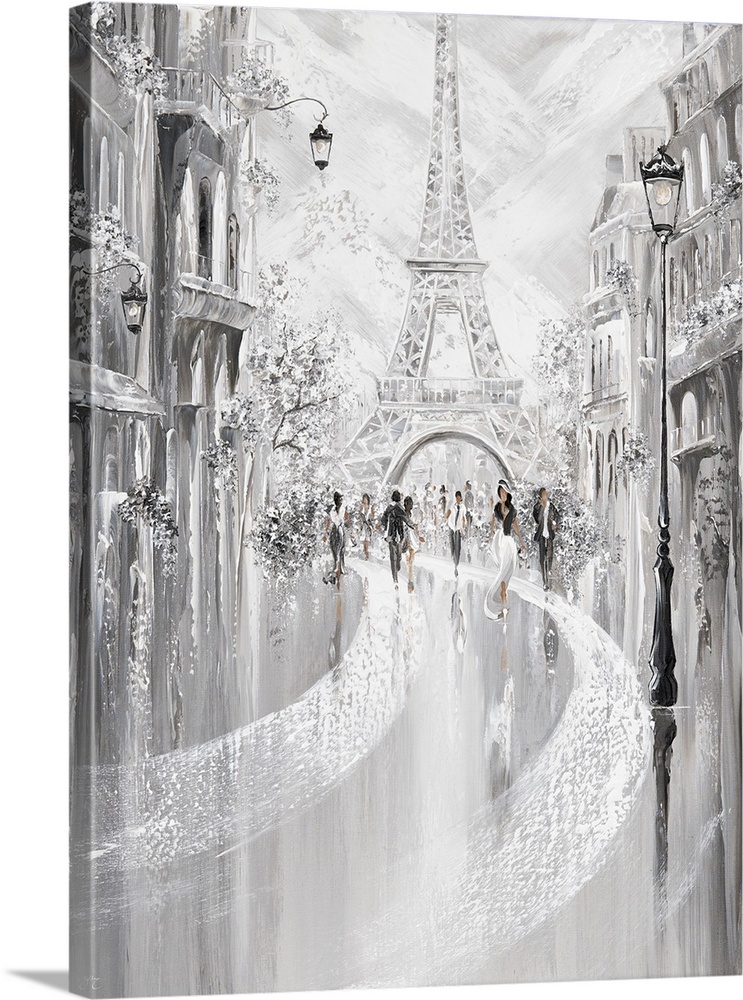 Eiffel Tower Silhouettes