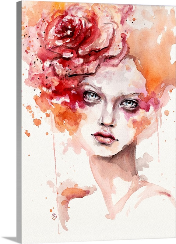 Peaches and Cream Wall Art, Canvas Prints, Framed Prints, Wall Peels