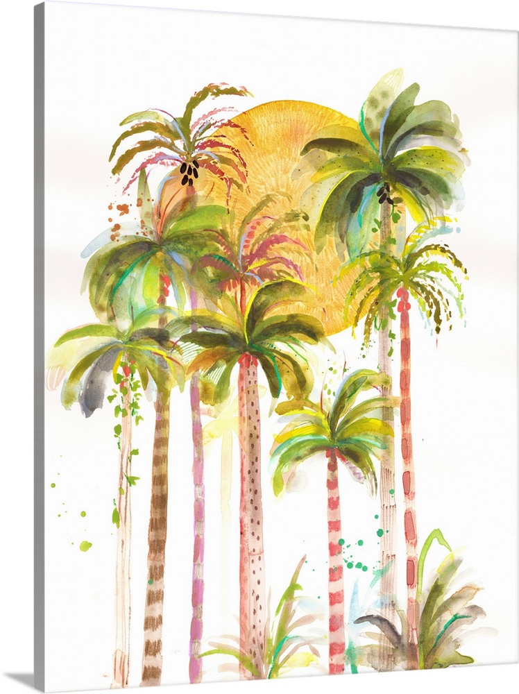 The tropicals and sun remind us of happy times. Sunny day out simply captures the essence of a sunny day.