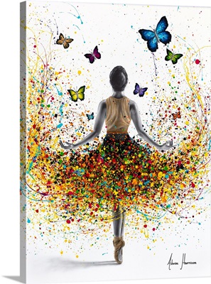 Rainbow Butterfly Ballerina