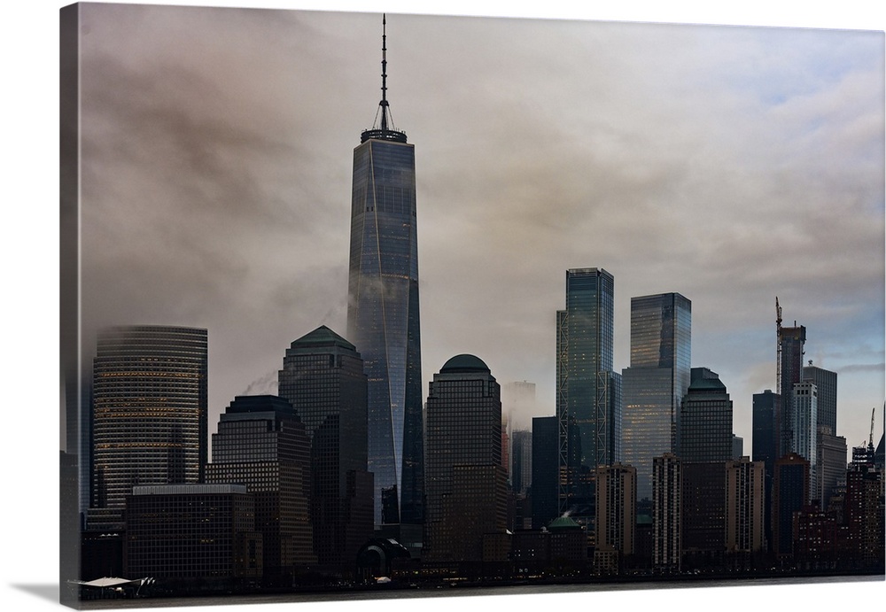 1WTC At A Foggy Morning