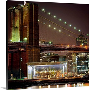 Brooklyn Bridge And Jane's Carousel image thumbnail